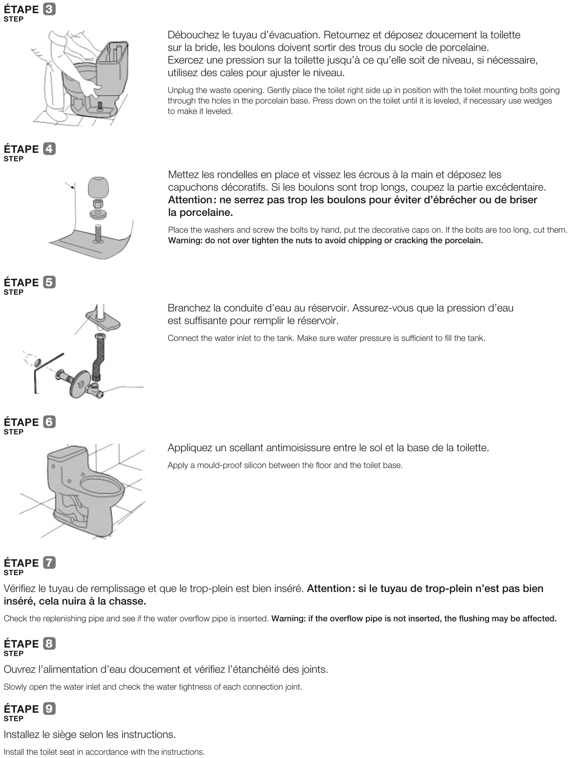 Evos Boutiques toilet diagram part 2